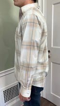 Load image into Gallery viewer, Blue/Light Beige Mingle Dress Shirt
