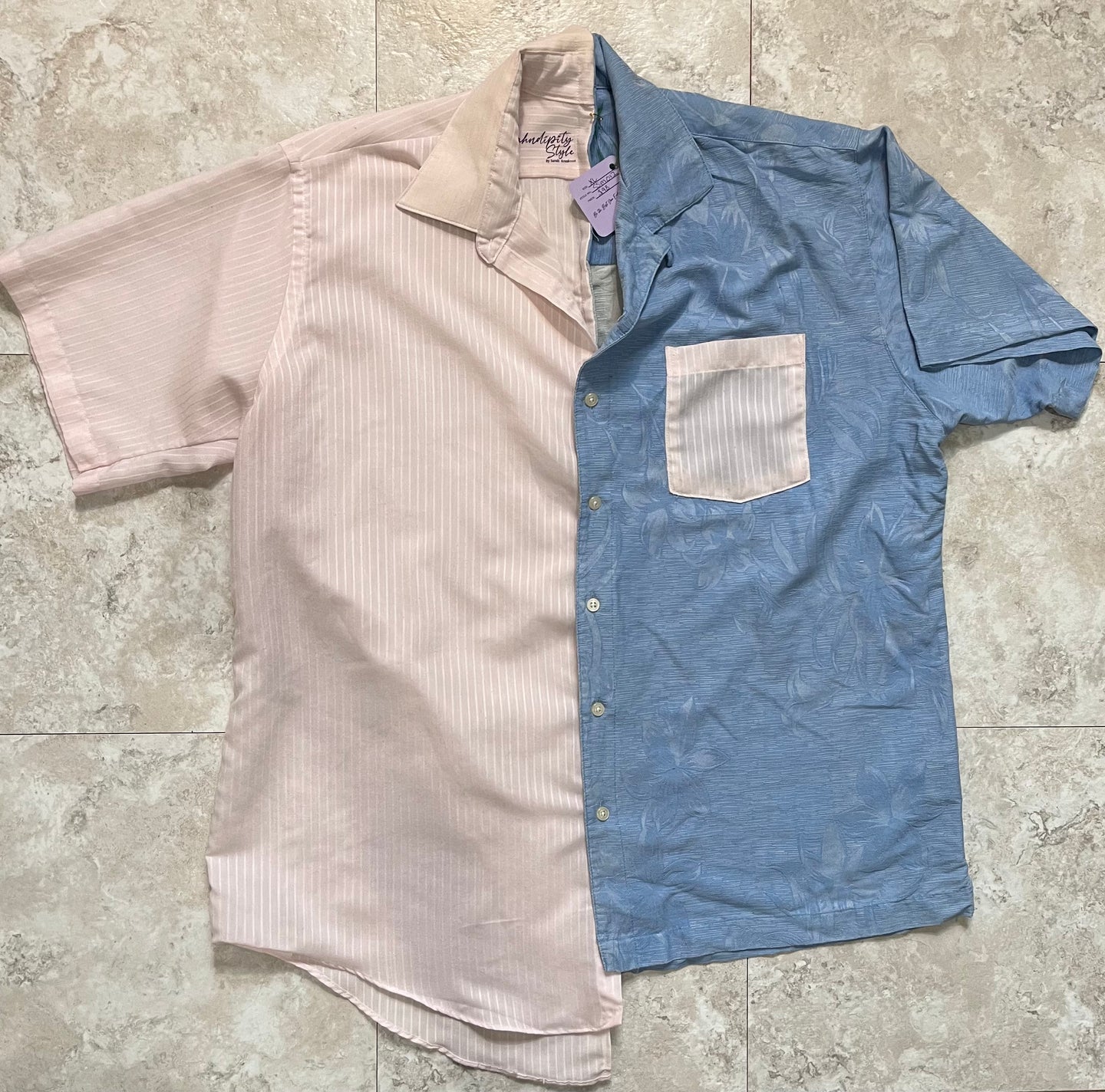 Blush/Soft Silk Blue Haze Mingle Dress Shirt