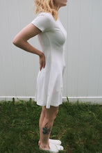 Load image into Gallery viewer, White Dress w/ Lace Detail
