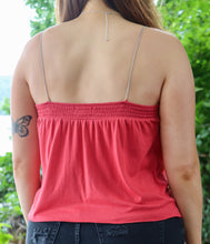 Load image into Gallery viewer, Chain Strapped Tank Top w/ Chain Detailed Trim
