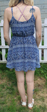 Load image into Gallery viewer, Blue/White Patterned Dress
