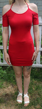 Load image into Gallery viewer, Red Bodycon Dress
