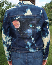 Load image into Gallery viewer, Bleach Dyed/Painted Denim Jacket
